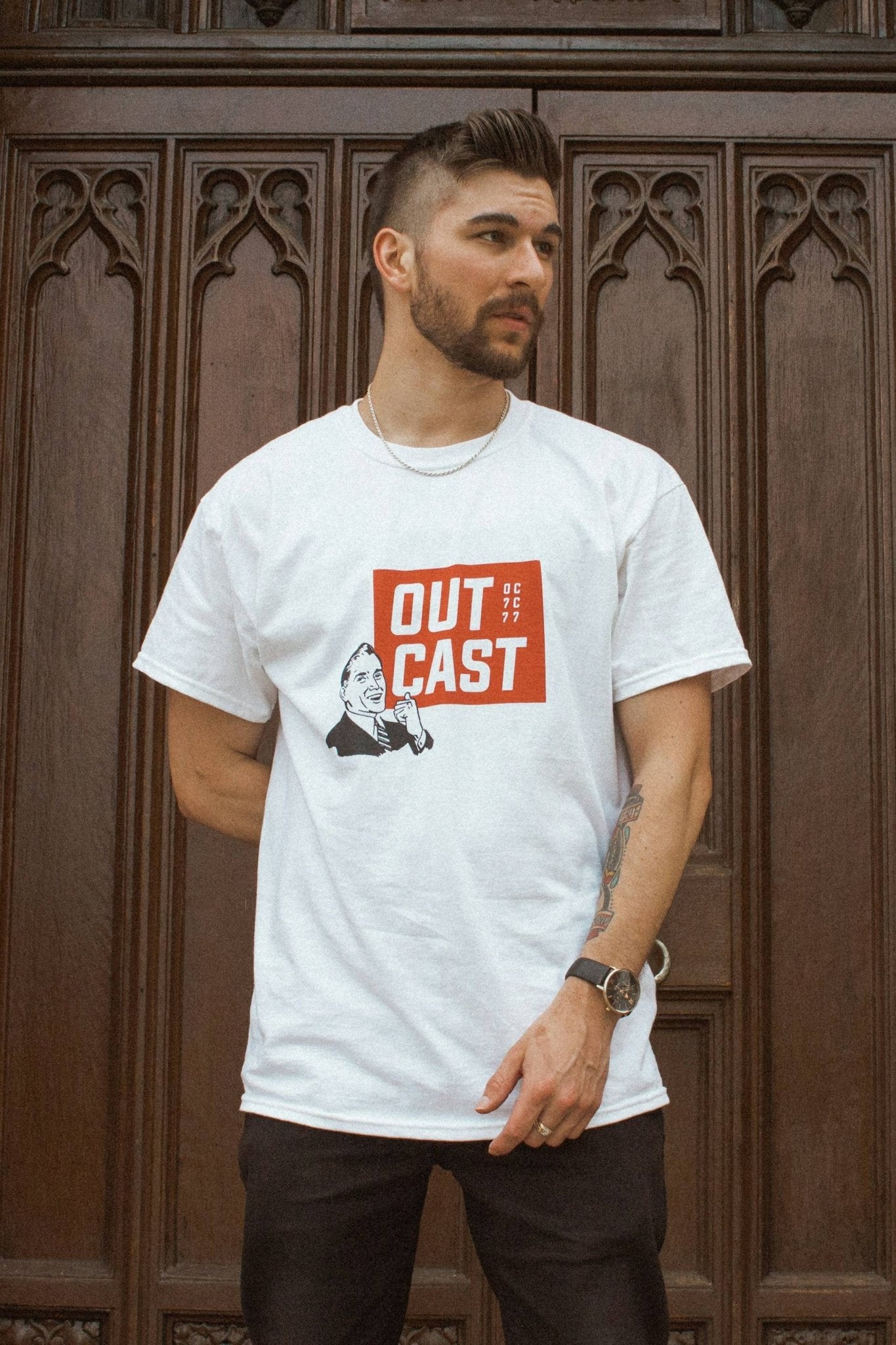 Outcast Graphic T-Shirt - Threadify